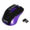 Approx APPWMEP Wireless Optical Mouse, 1200 DPI, Nano USB, Black & Purple