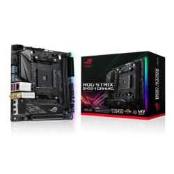 Asus ROG STRIX B450-I GAMING, AMD B450, AM4, Mini ITX, 2 DDR4, HDMI, Wi-Fi, M.2, RGB Lighting