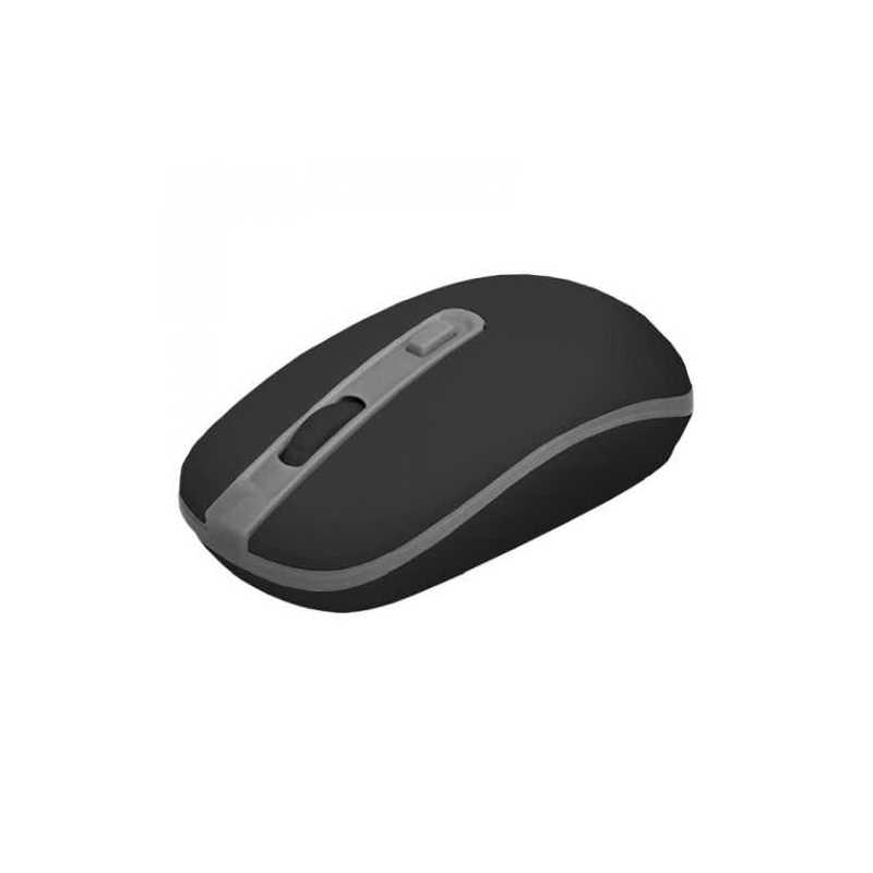 Approx APPWMVBG Wireless Optical Mouse, 800 - 1600 DPI, Nano USB, Black & Grey