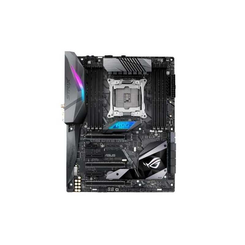 Asus ROG STRIX X299-XE GAMING, Intel X299, 2066, ATX, 8 DDR4, SLI/XFire, Wi-Fi, M.2 Heatsink, RGB Lighting, Including STRIX Extras