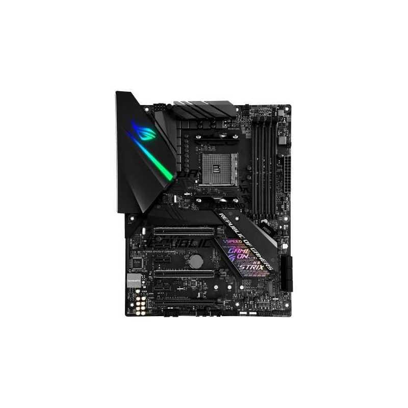 Asus ROG STRIX X470-F GAMING, AMD X470, AM4, ATX, DDR4, HDMI, DP, SLI/XFire, Dual M.2, RGB Lighting