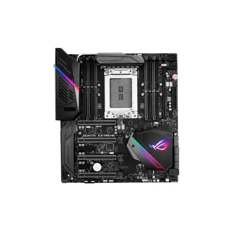 Asus ROG ZENITH EXTREME, AMD X399, TR4, EATX, 8 DDR4, XFire/SLI, Wi-Fi, 10G LAN Card, RGB Lighting