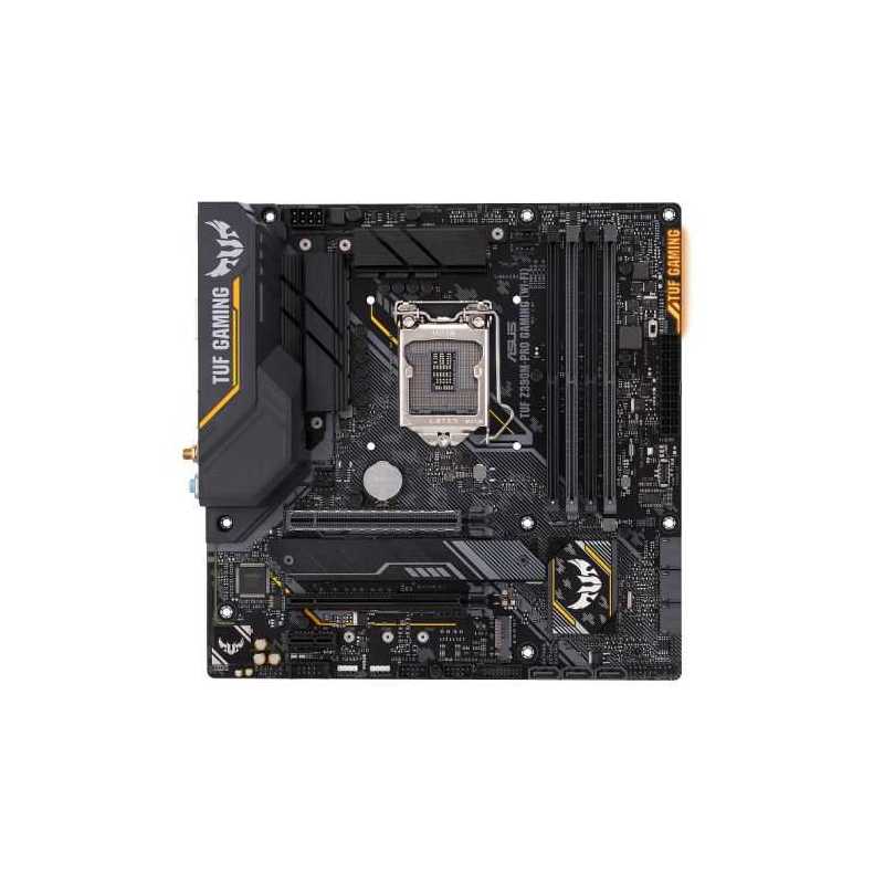 Asus TUF Z390M-PRO GAMING (WI-FI), Intel Z390, 1151, Micro ATX, XFire/SLI, HDMI, DP, Wi-Fi, RGB Lighting