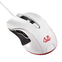 Asus CERBERUS ARCTIC Gaming Mouse, 2500 DPI, 4-Step DPI Control, 4-Colour LED, 155g
