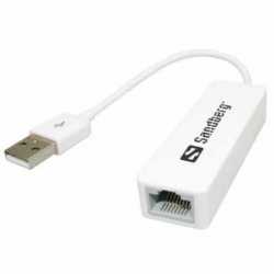 Sandberg (113-78) USB 2.0 to 10/100 Ethernet Network Adapter, 5 Year Warranty