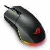 Asus ROG Pugio Wired Optical Gaming Mouse, 7200 DPI, Omron Switches, Ambidextrous, RGB Lighting