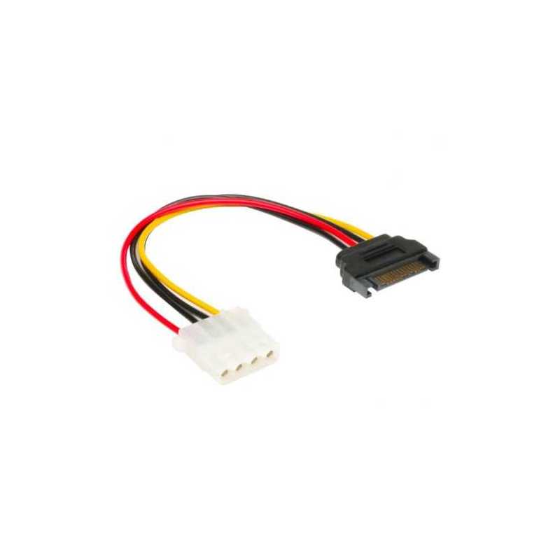 Akasa SATA to 4-pin Molex Adapter, 15cm