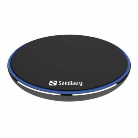Sandberg Wireless Charging Pad, 10W, Aluminium, Micro USB, Supports Fast Charge, 5 Year Warranty
