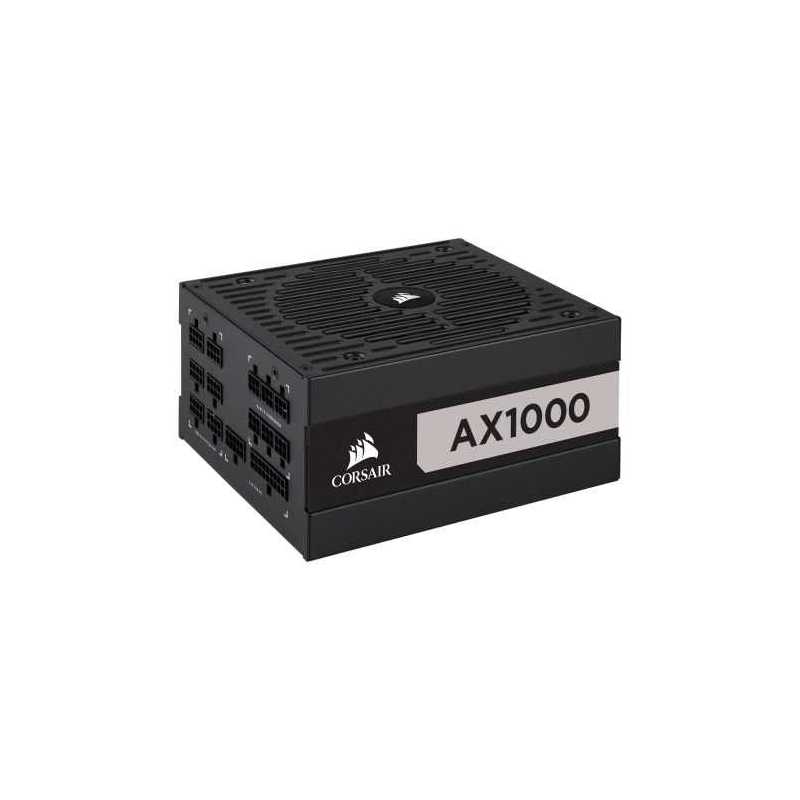 Corsair 1000W AX Series AX1000 PSU, Fluid Dynamic Fan, Fully Modular, 80+ Titanium