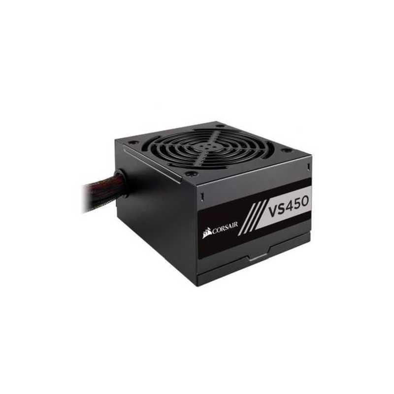 Corsair 450W Builder Series VS450 PSU, Sleeve Bearing Fan, Fully Wired, 80+ White