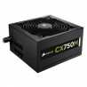 Corsair 750W Builder Series CX750M PSU, Sleeve Bearing Fan, Semi-Modular, 80+ Bronze