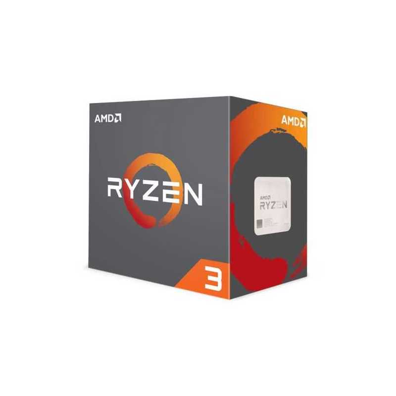 AMD Ryzen 3 1200 CPU with Wraith Cooler, AM4, 3.1GHz (3.4 Turbo), Quad Core, 65W, 10MB Cache, 14nm, No Graphics