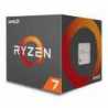 AMD Ryzen 7 2700X CPU with Wraith Cooler, AM4, 3.7GHz (4.3 Turbo), 8-Core, 105W, 20MB Cache, 12nm, RGB Lighting, 2nd Gen, No Graphics