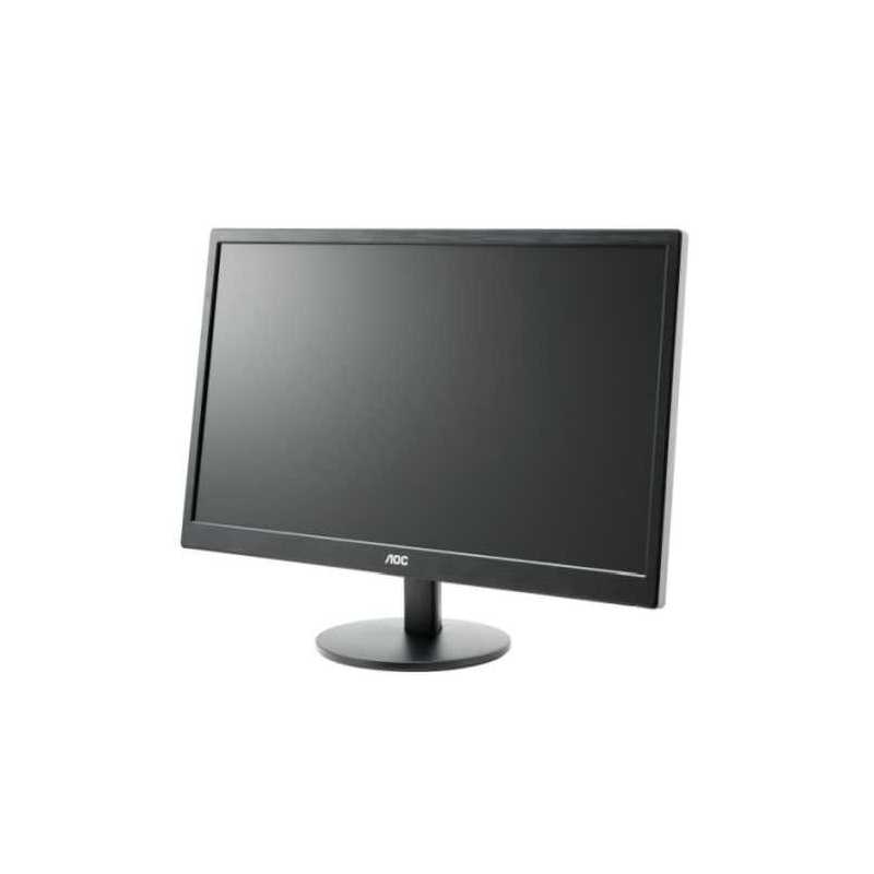 AOC 23.6 LED Monitor (E2470SWH), 1920 x 1080, 1ms, Speakers, VGA, HDMI, DVI, VESA, 3 Years On-site Warranty