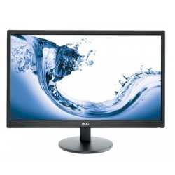 AOC 27 LED Monitor (E2770SH), 1920 X 1080, 1ms, VGA, DVI, HDMI, Speakers, VESA, 3 Years On-site Warranty