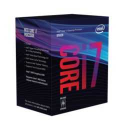 Intel Core I7-8700 CPU, 1151, 3.2 GHz (4.6 Turbo), 6-Core, 65W, 14nm, 12MB Cache, UHD GFX, 8 GT/s, Coffee Lake
