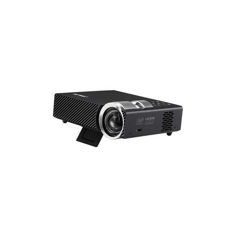Asus B1MR Portable DLP LED Projector, 1280 x 800, 16:9, HDMI, VGA, SD Card, 900 Lumens, 3D Ready, Wireless Projection Ready