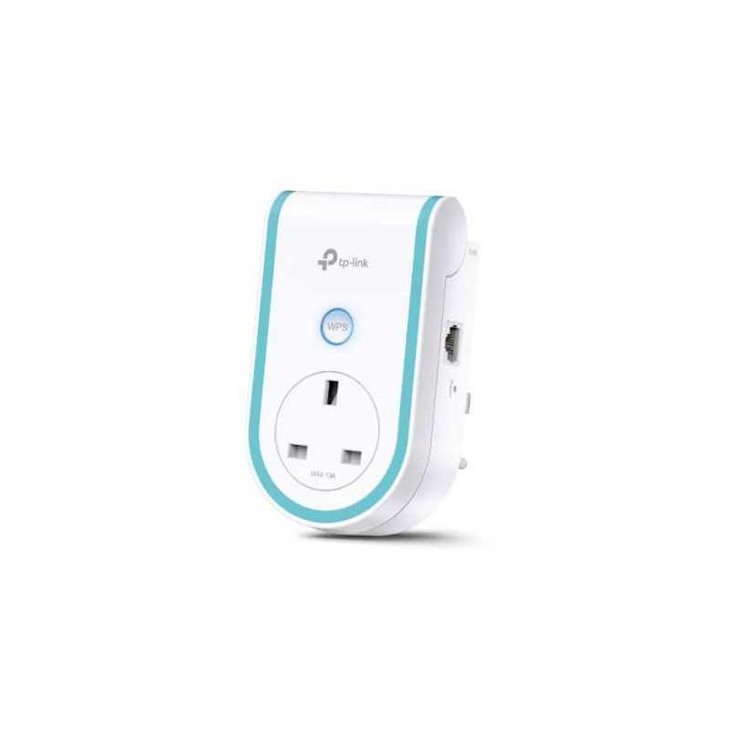 TP-LINK (RE365) AC1200 (300+867) Dual Band Wall-Plug WiFi Range Extender, 10/100 LAN, AC Pass Through