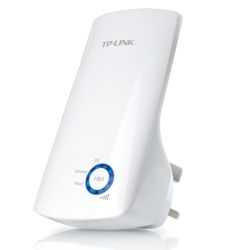 TP-LINK (TL-WA854RE) 300Mbps Wall-Plug Wifi Range Extender, No LAN