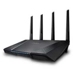 Asus (RT-AC87U) AC2400 (600+1734) Wireless Dual Band GB Cable Router, MIMO, USB 3.0