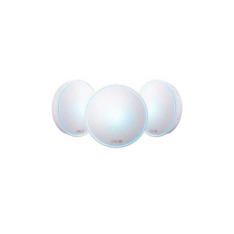 Asus LYRA Mini (MAP-AC1300) Whole-Home Mesh Wi-Fi System, 3 Pack, Dual Band AC1300, Parental Controls, App Management