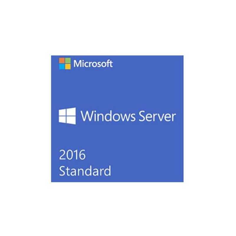 Microsoft Windows Server 2016 Standard, x64, 16 Core, English, 1 Pack, DSP, OEM