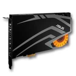 Asus STRIX SOAR Gaming Soundcard, PCIe, 7.1, Audiophile-Grade DAC, 116dB SNR, 600ohm Headphone Amplifier