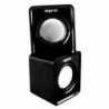 Approx (APPSPX1B) 2.0 Mini Stereo Speakers, 5W RMS, Black