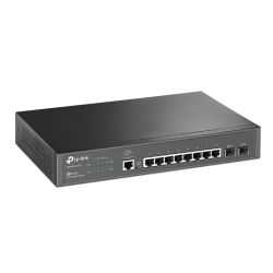 TP-LINK (T2500G-10TS) 8-Port JetStream Gigabit L2 Managed Switch with 2 SFP Slots