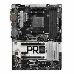 Asrock AB350 PRO4, AMD B350, AM4, ATX, 4 DDR4, VGA, DVI, HDMI, RAID, M.2