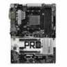 Asrock AB350 PRO4, AMD B350, AM4, ATX, 4 DDR4, VGA, DVI, HDMI, RAID, M.2