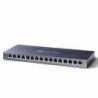 TP-LINK (TL-SG116) 16-Port Gigabit Unmanaged Desktop Switch, Steel Case