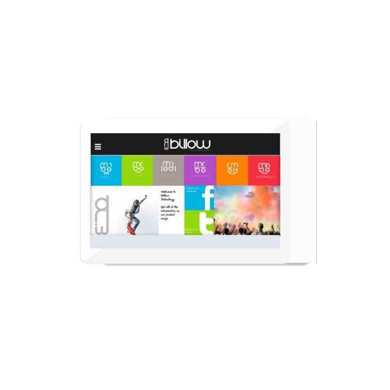 Billow X101 V2 Tablet, 10.1" IPS, Quad Core, 1GB, 8GB, WiFi, Android 7.1, White, Charging by USB only