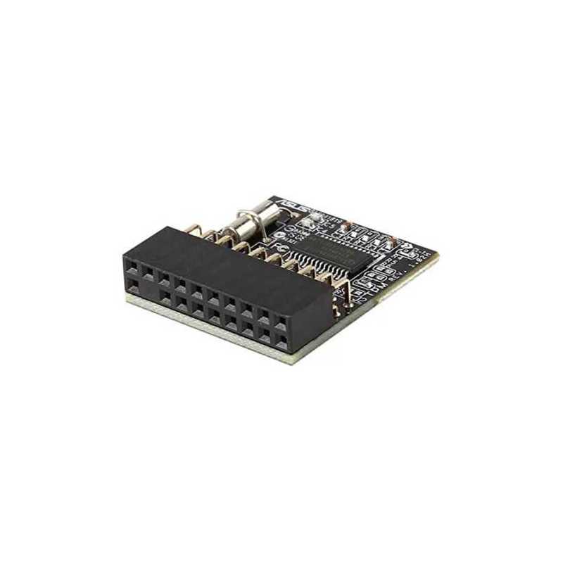 Asus (TPM-L R2.0) TPM Module, 20-1 TPM Header, Securely Stores Keys, Data, Passwords & Digital Certificates