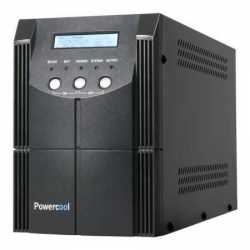 Powercool 2000VA Smart UPS, 1200W, LCD Display, 2 x UK Plug, 2 x RJ45, 4 x IEC, USB