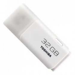 Toshiba 32GB USB 2.0 Memory Pen, TransMemory Hayabusa, White