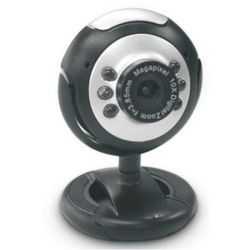Dynamode M-1100M Webcam, 2.0MP, Mic, Snapshot Button, Blister Pack