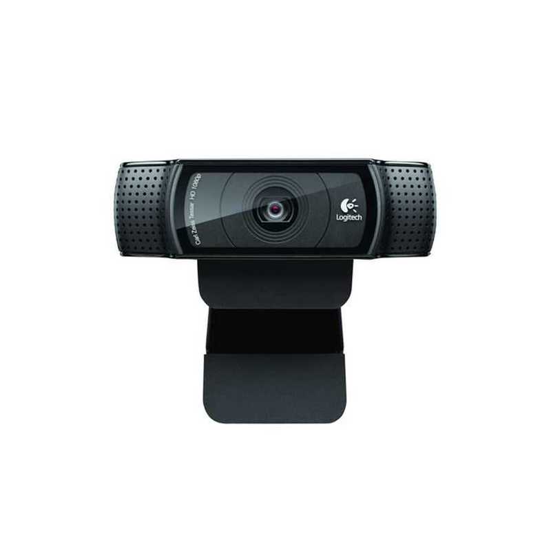 Logitech C920 Webcam, 15MP, HD 1080P, Mic, HD Video Calling, Auto Light Correction