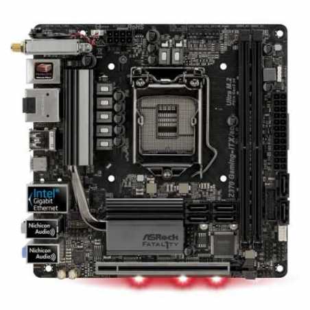 Asrock Z370 GAMING -ITX/AC, Intel Z370, 1151, Mini ITX, 2 DDR4, HDMI, DP, Wi-Fi