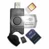 Dynamode (USB-CR-31) External Sim & Memory Card Reader, USB 2.0, USB Powered