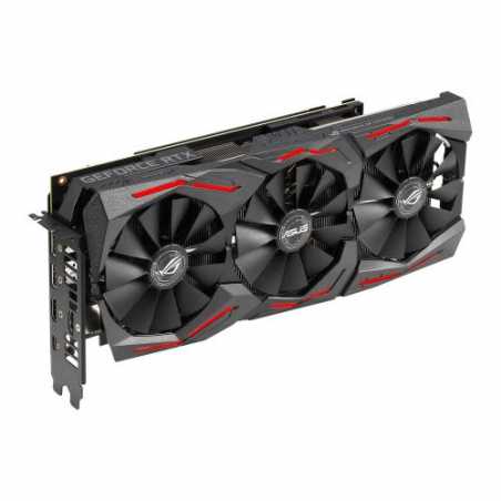 Asus ROG STRIX RTX2060 SUPER, 8GB DDR6, 2 HDMI, 2 DP, USB-C, 1680MHz Clock, 0dB Tech, RGB Lighting