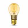 TP-LINK (KL60) Kasa Wi-Fi LED Smart Light Bulb, Warm Amber, Dimmable, App/Voice Control, Screw Fitting