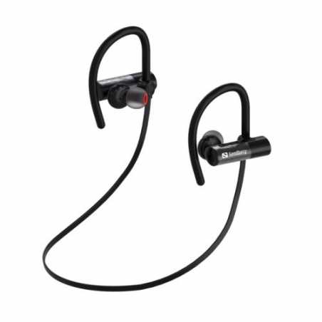 Sandberg Waterproof Bluetooth Earphones, 10mm Driver, Microphone, IPX7, 8 Hours Playback, 5 Year Warranty