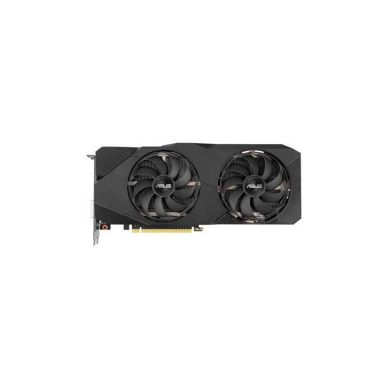 Asus DUAL RTX2060 SUPER EVO OC, 8GB DDR6, DVI, 2 HDMI, 2 DP, 1725MHz Clock, 0dB Tech