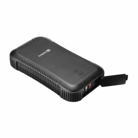 Sandberg (420-48) Survivor Powerbank 30000 PD45W, 30,000mAh, USB-A & USB-C, Flashlight, Dust, Shock & Waterproof, 5 Year Warranty