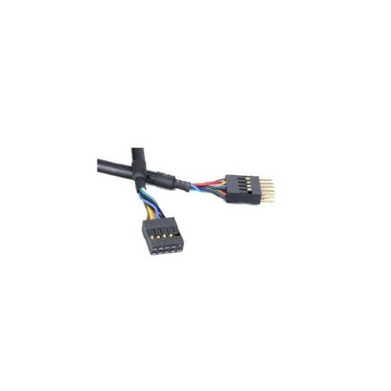 Akasa USB Female to Male Motherboard Connector, 40cm