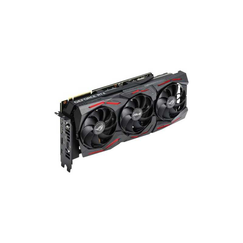 Asus STRIX RTX2080 SUPER, 8GB DDR6, 2 HDMI, 2 DP, USB-C, 1845MHz Clock, NVlink, 0dB Tech, RGB Lighting