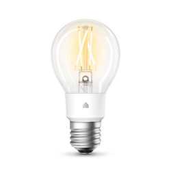 TP-LINK (KL50) Kasa Wi-Fi LED Smart Light Bulb, Soft White, Dimmable, App/Voice Control, Screw Fitting