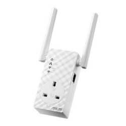 Asus (RP-AC53) AC750 (300+433) Dual Band 10/100 Range Extender/Access Point/Media Bridge, AC Pass Through