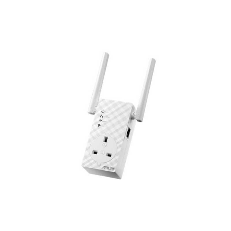 Asus (RP-AC53) AC750 (300+433) Dual Band 10/100 Range Extender/Access Point/Media Bridge, AC Pass Through